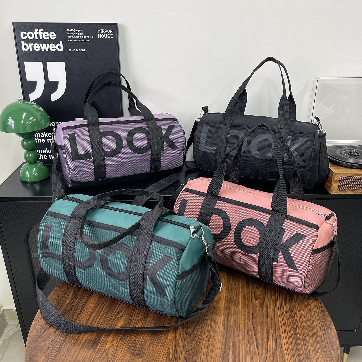 Sac de sport avec séparation sèche et humide pour le sport et le yoga